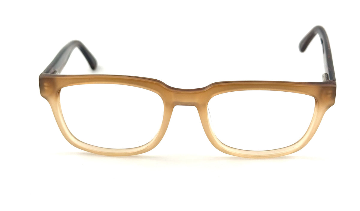 Axel – Bold Square Acetate Glasses in Rich Brown | Premium Frame ...