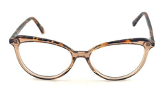 Bowie – Glamorous Gold-Brown Acetate Cateye Glasses