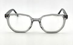 Raven – Sleek Silver-grey Acetate Cateye Glasses